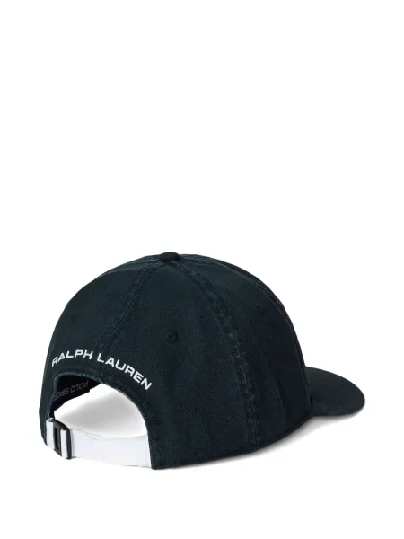 Pijamale Polo Ralph Lauren cu autograf cu dungi din piele negru