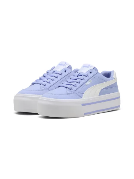 PUMA sneakersy Court Classic Vulc Platform Buty fioletowy