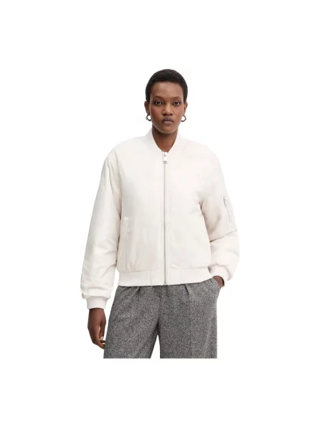 Kurtka bomber Guess beżowy