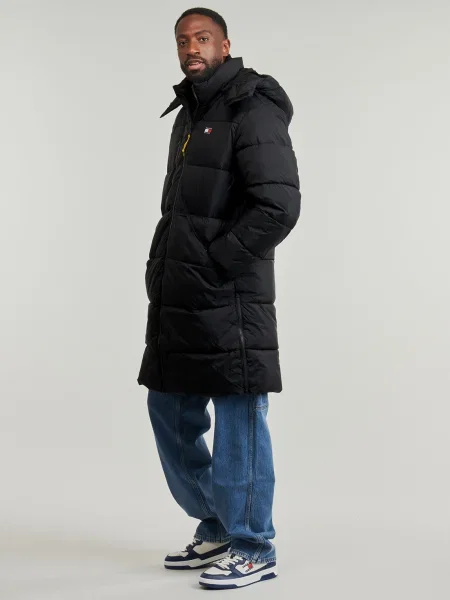 Tommy Jeans Zimné bundy čierna
