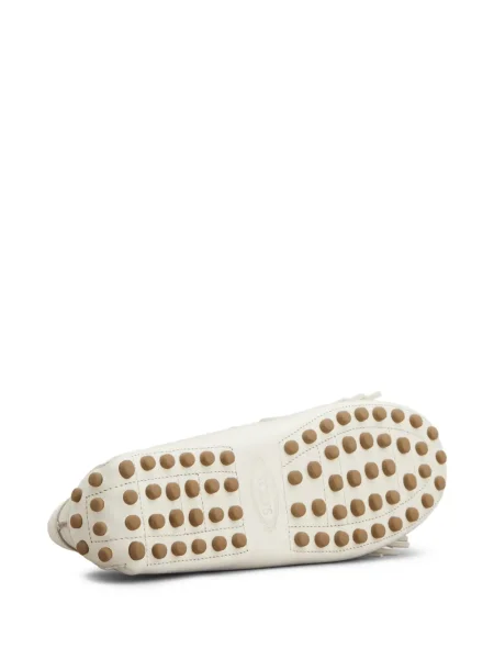 Pantofi loafer Tod's din piele alb