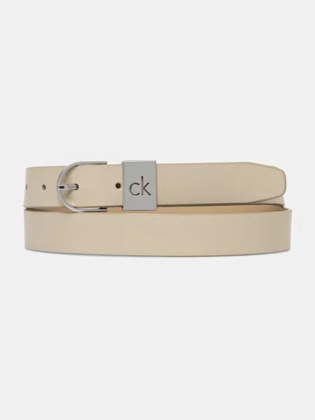 Дамски Calvin Klein Ck Loop Rnd Buckle бежов
