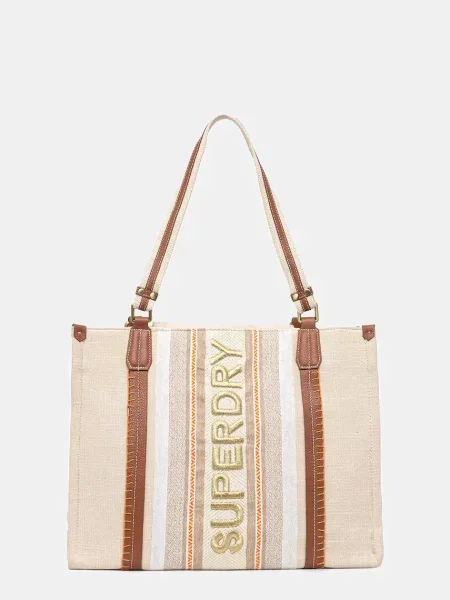 Superdry geantă bej