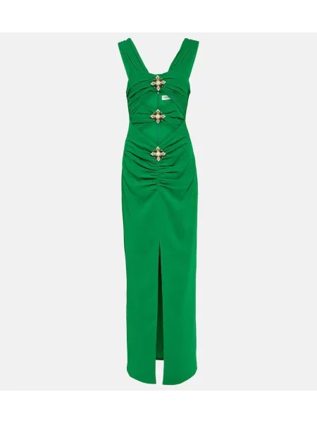 Rochie Self-portrait verde