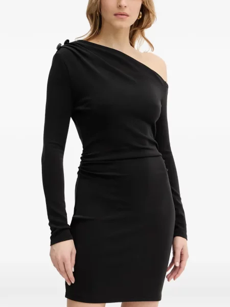 Rochie Guess cu un umăr gol negru