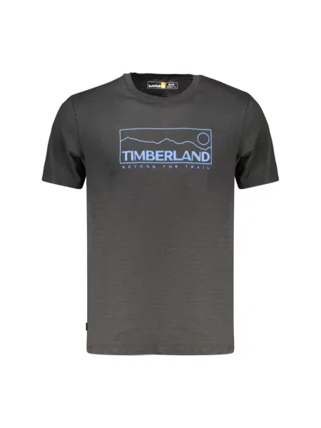 Koszulka Timberland z krótkim rękawem czarna