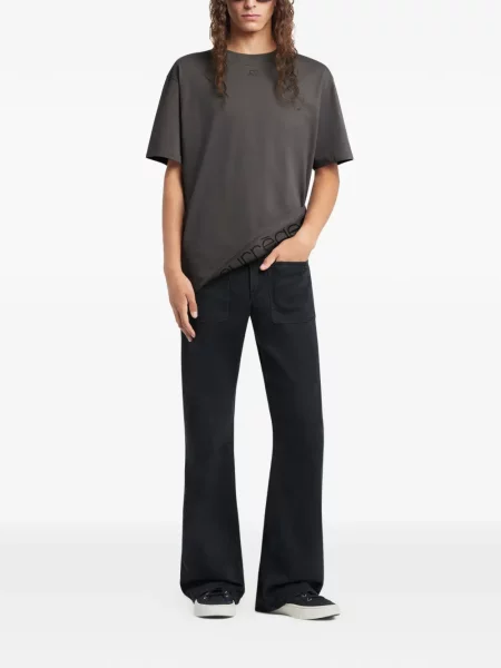 Tricou Courreges gri