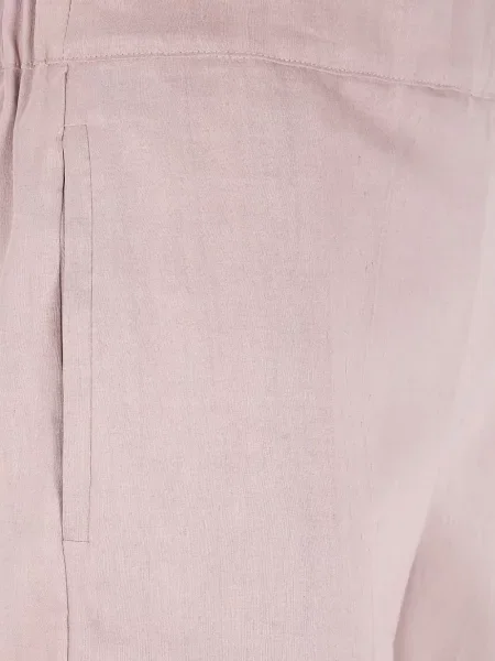 Pantaloni D.exterior roz