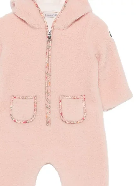 Krótki kombinezon dziecięcy Moncler Enfant różowy
