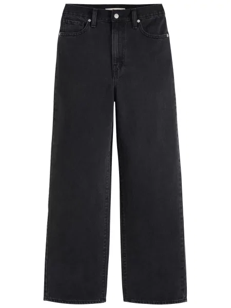 LEVI'S ® Jeans High Waisted Straight denim negru