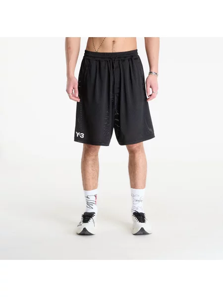 Kraťasy Y-3 se síťovinou černé
