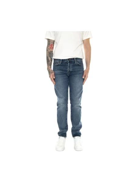 Jeansy Carhartt Wip niebieskie