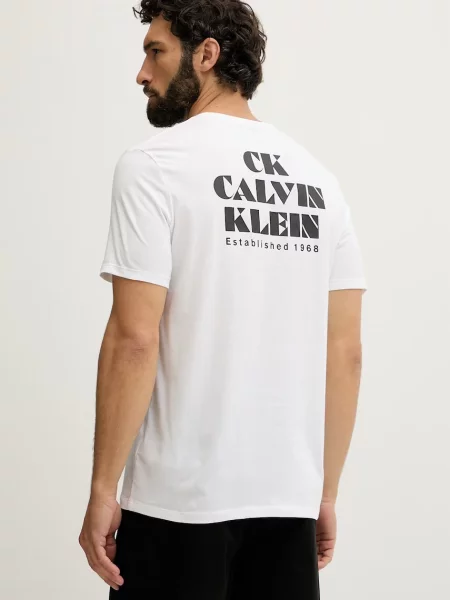 Calvin Klein Jeans T-shirt biała