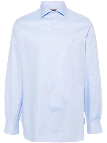 Вълнени карирани chino панталони Polo Ralph Lauren изрязани червено