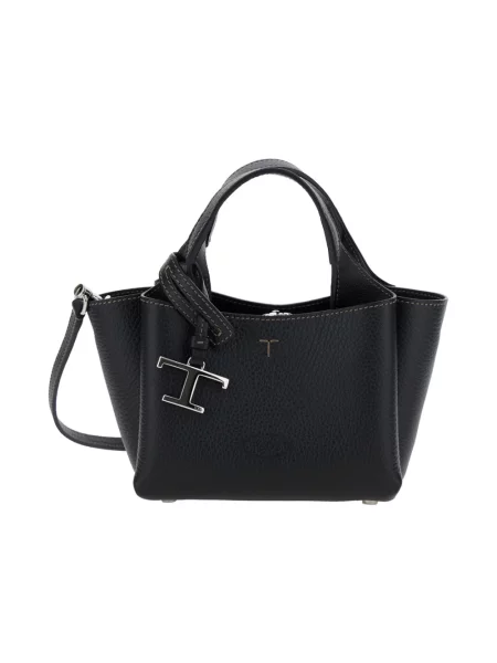 Torebka Tod's skórzana czarna