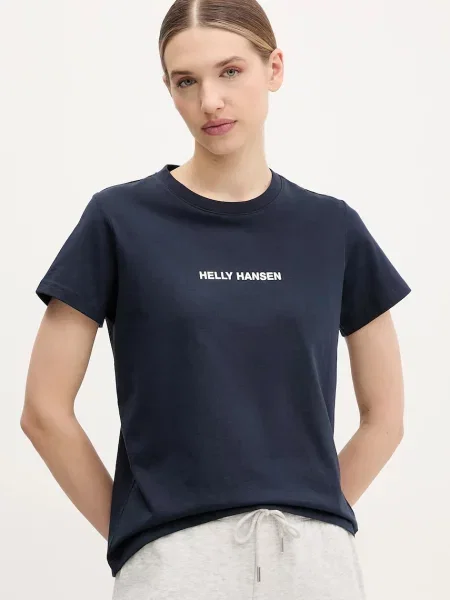 Тениска Helly Hansen CORE тъмносиньо