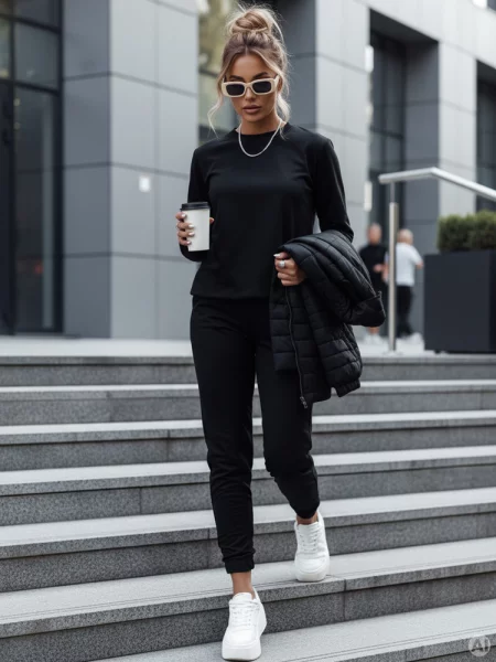 Komplet dresowy MILIAN Dstreet czarny