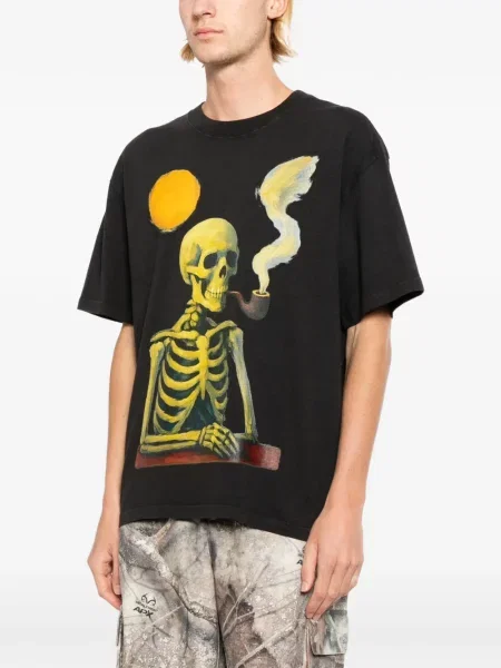 Tricou Melt cu imagine negru