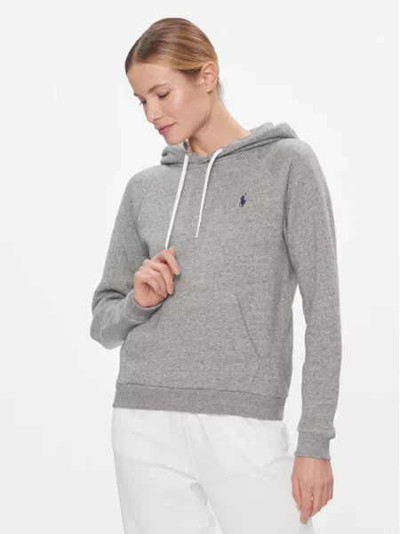 Polo Ralph Lauren Mikina Prl Shrknhd šedá
