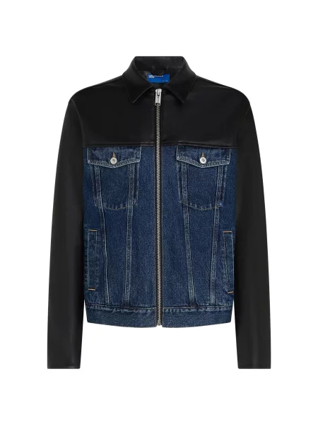 KARL LAGERFELD JEANS Geacă de primăvară-toamnă albastru închis negru