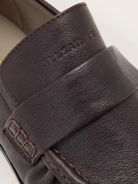 Кожаные мокасины Allsaints