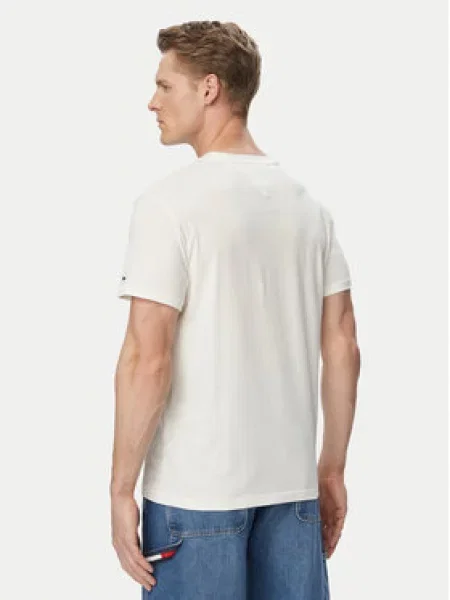 Tričko Tommy Jeans bílé