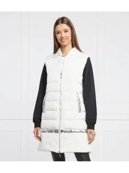 Liu Jo Sport Szteppelt mellény fehér