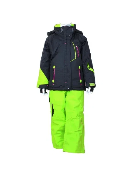 Pantaloni de schi copii Peak Mountain negru