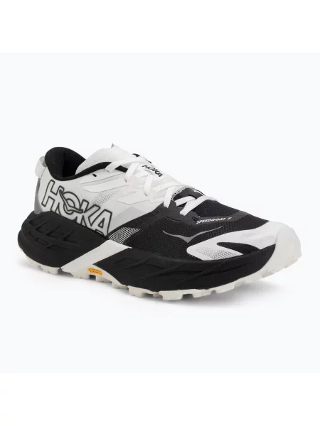Încălțăminte de alergare pentru bărbați HOKA Speedgoat 7 black/white alb
