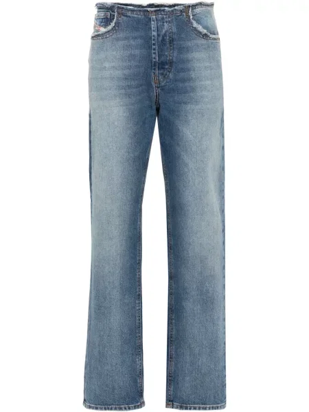 Proste jeansy Diesel niebieskie
