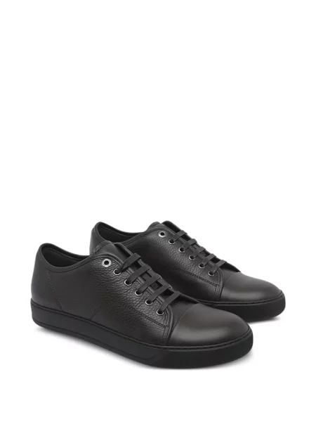 Sneakerși Lanvin din piele maro