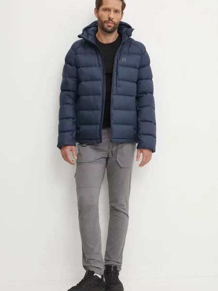 Пуховик Haglofs синий