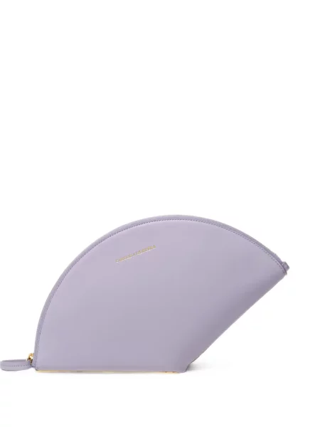 Geantă plic Carolina Herrera din piele violet