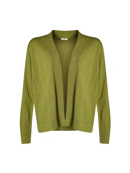 Kardigan Lind wełniany zielony