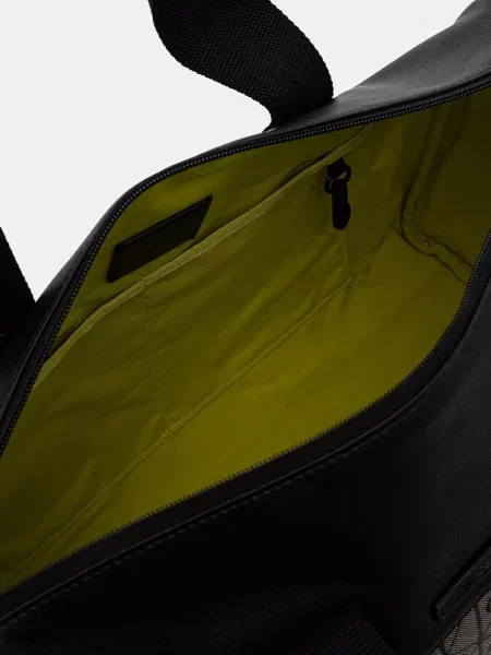 Calvin Klein Hétvégi táska Mixed Emblem Aop Bézs barna