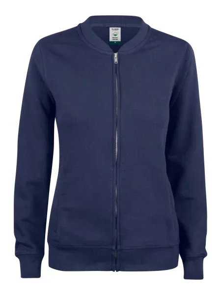 Clique Premium OC Kardigan z bawełny organicznej – dark navy niebieski