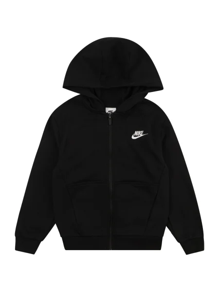 Nike Sportswear Hanorac negru alb