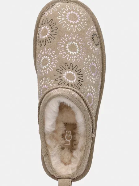 Замшевые классические тапочки Ugg