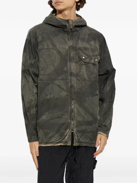 Geacă Stone Island cu strasuri gri
