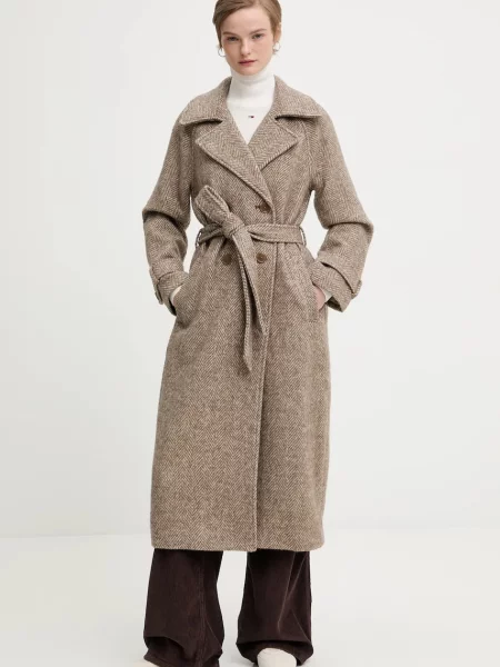 Sveter Tommy Jeans béžová