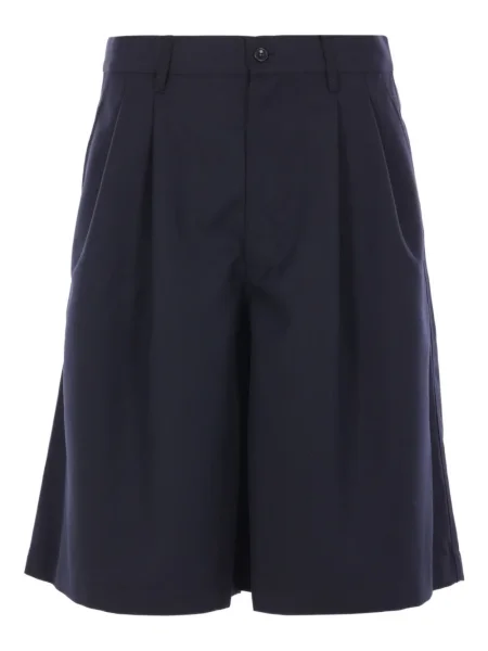 Plisirane kratke hlače Comme Des Garçons Shirt plava