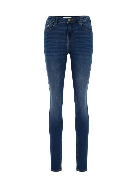WE Fashion Jeans / denim albastru