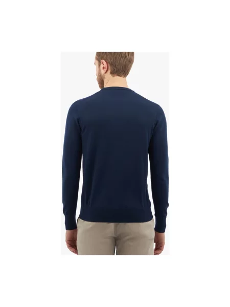 Sweter Brooks Brothers wełniany niebieski