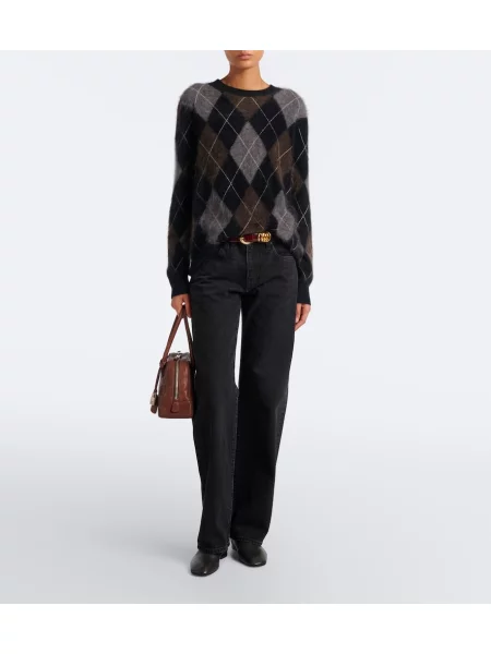Blugi cu picior larg Frame negru