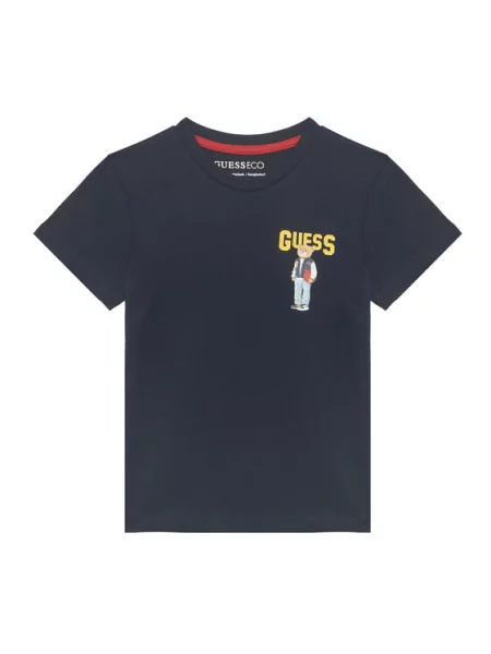 Guess Tricou Bleumarin