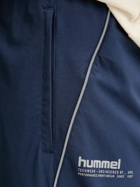 Спортивні штани Hummel з принтом синій