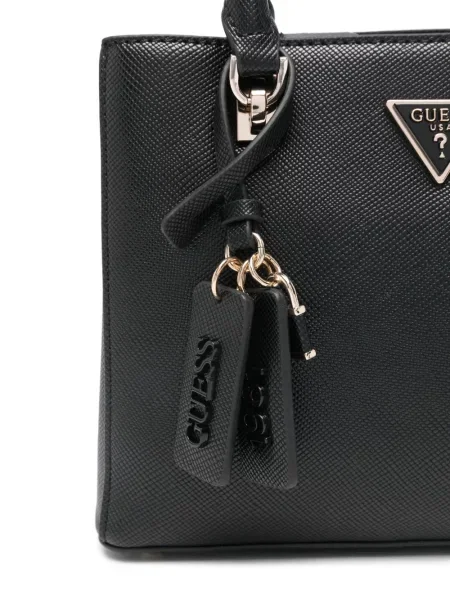 Geantă shopper Guess negru