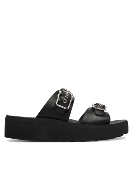 LOVE MOSCHINO Natikači črna