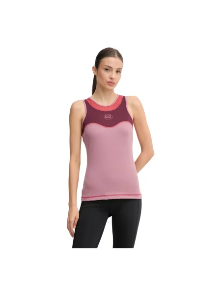 Top Emporio Armani Ea7 różowy