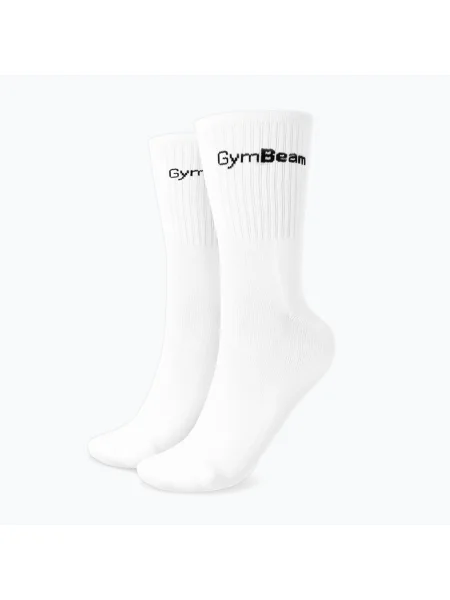Шкарпетки GymBeam 3 пари white білі